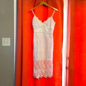 White XS dress, semi formal